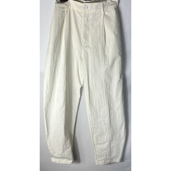 Chico's Pants - Princess Polly Cream Baggy Pants Size 8